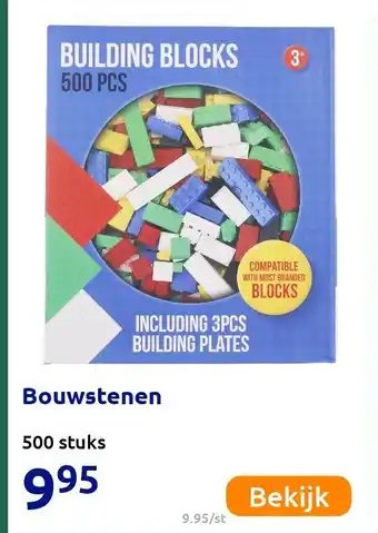 Action Bouwstenen aanbieding