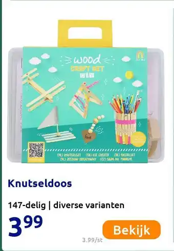 Action Knutseldoos aanbieding