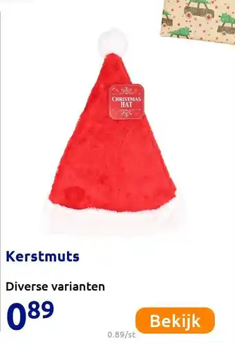 Action Kerstmuts aanbieding