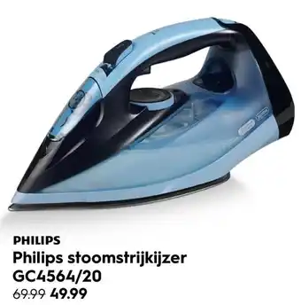 Blokker Philips Stoomstrijkijzer GC4564/20 aanbieding