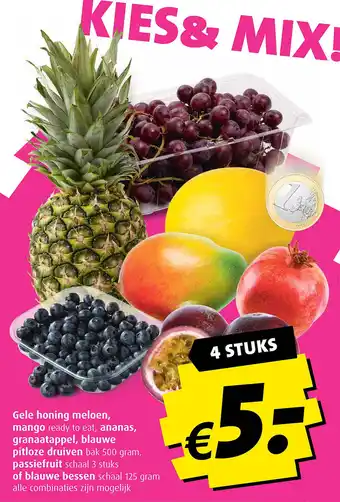 Boni Diverse fruit aanbieding