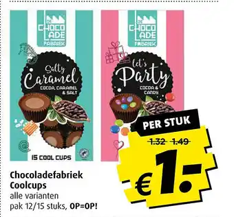 Boni Chocoladefabriek Coolcups aanbieding