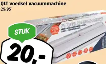 Poiesz QLT voedsel vacuummachine aanbieding