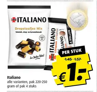 Boni Italiano Itali. aanbieding