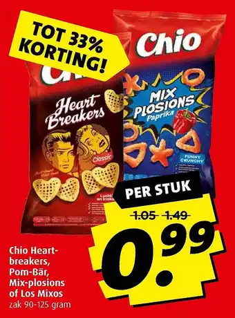 Boni Chio Heartbreakers, Pom-Bär, Mix-plosions of Los Mixos aanbieding