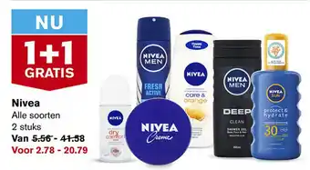 Hoogvliet Nivea aanbieding