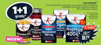 Trekpleister Lucovitaal 400mg aanbieding