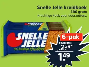 Trekpleister Snelle Jelle kruidkoek 390gram aanbieding