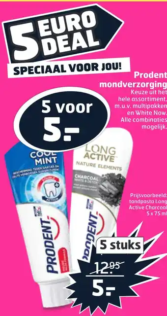 Trekpleister Prodent mondverzorging 75ml aanbieding