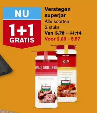 Hoogvliet Verstegen superjar aanbieding