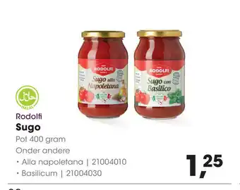 HANOS Rodolfi Sugo 400 gram aanbieding