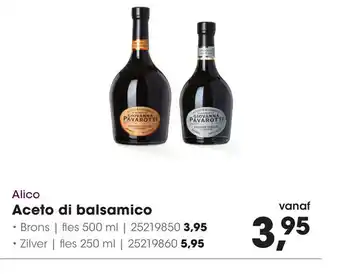 HANOS Alico Aceto di Balsamico aanbieding