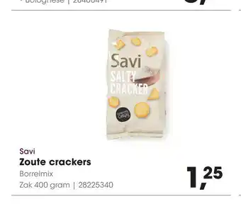 HANOS Savi Zoute Crackers aanbieding