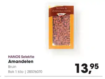 HANOS Selektie Amandelen 1 kilo aanbieding