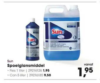 HANOS Sun Spoelglansmiddel aanbieding