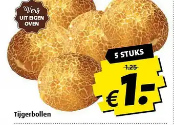 Boni Tijgerbollen aanbieding