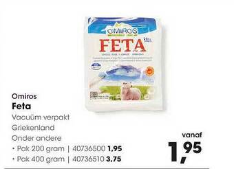 HANOS Omiros Feta aanbieding