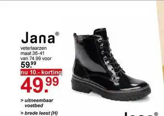 Scapino Jana® Veterlaarzen 10.- Korting aanbieding