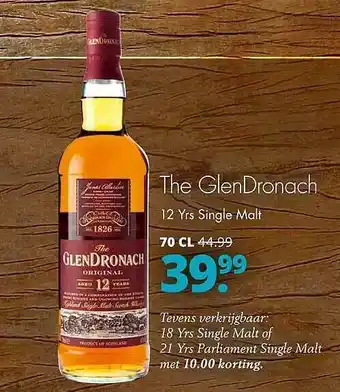 Mitra The GlenDronach 12 Yrs Single Malt aanbieding