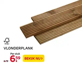 Praxis Vlonderplank aanbieding