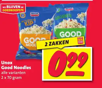 Nettorama Unox Good Noodles aanbieding