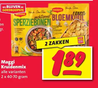 Nettorama Maggi Kruidenmix aanbieding