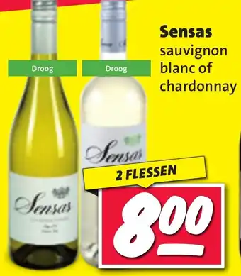 Nettorama Sensas sauvignon blanc of chardonnay aanbieding