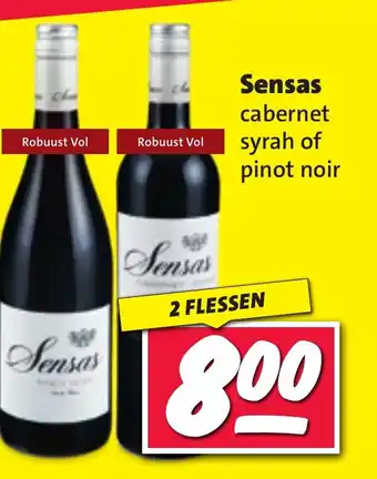 Nettorama Sensas cabernet syrah of pinot noir aanbieding