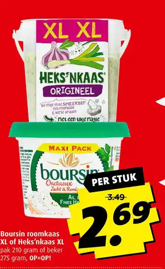 Boni Boursin roomkaas aanbieding