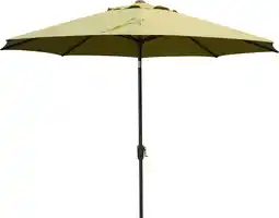 Intratuin Intratuin parasol Trinidad olijfgroen 80+UV D 300 cm aanbieding