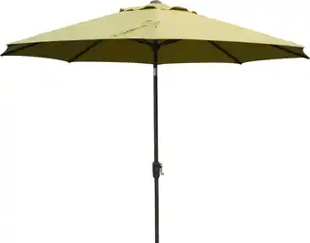 Intratuin Intratuin parasol Trinidad olijfgroen 80+UV D 300 cm aanbieding