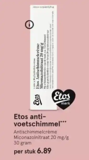 Etos Antischimmelcrème Miconazolnitraat aanbieding