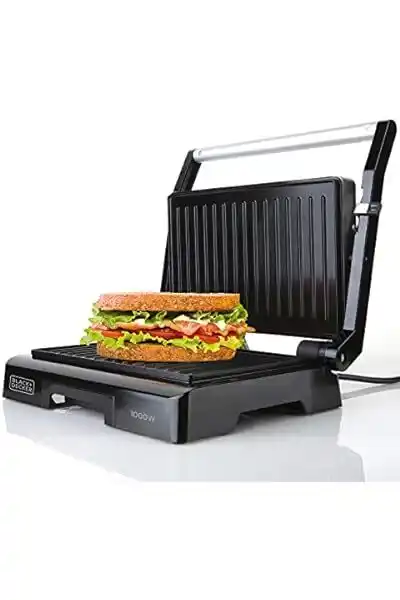 Black Decker BXGR1000E - Tosti-ijzer grill 1000W