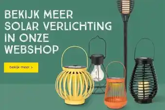 Xenos BEKIJK MEER SOLAR VERLICHTING IN ONZE WEBSHOP aanbieding