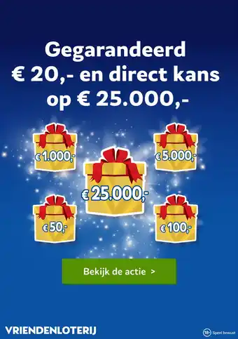 Vriendenloterij VRIENDENLOTERIJ aanbieding