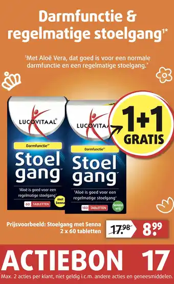 Lucovitaal Darmfunctie & regelmatige stoelgang™ aanbieding