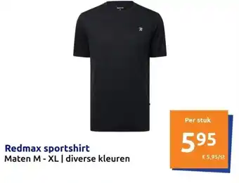 Action Redmax sportshirt aanbieding