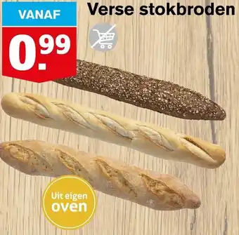 Hoogvliet Verse stokbroden aanbieding