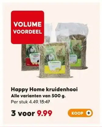 Pets Place Happy Home kruidenhooi aanbieding