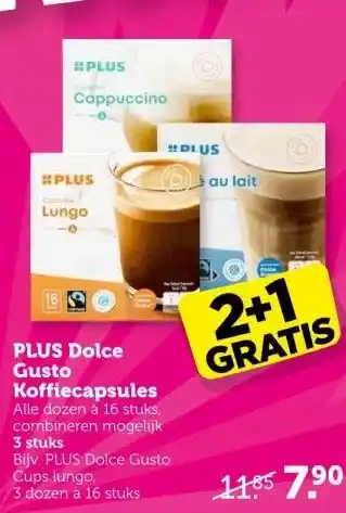 Coop PLUS Dolce Gusto Koffiecapsules aanbieding