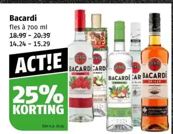 Poiesz Bacardi aanbieding