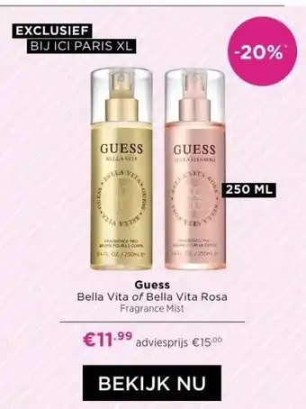 ICI Paris XL Guess aanbieding