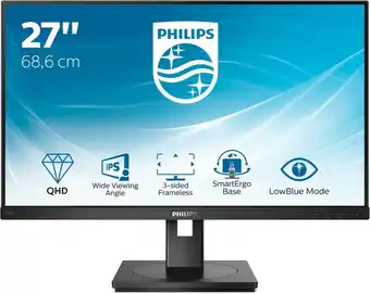 Bol.com Philips 275S1AE - QHD IPS Monitor - 27 inch aanbieding