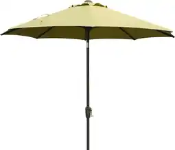 Intratuin Intratuin parasol Trinidad olijfgroen 80+UV D 250 cm aanbieding