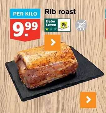 Hoogvliet Rib roast aanbieding