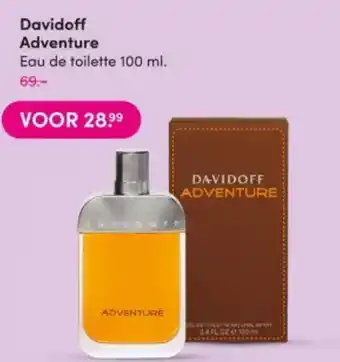 DA Davidoff Adventure Eau de toilette 100 ml aanbieding