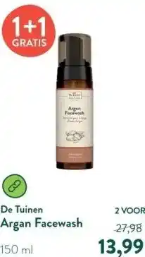 Holland & Barrett Argan Facewash aanbieding