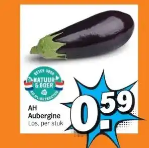 Albert Heijn Aubergine Los, per stuk aanbieding