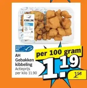 Albert Heijn Gebakken kibbeling aanbieding