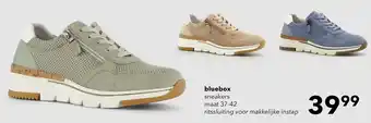 Scapino bluebox sneakers ritssluiting voor makkelijke instap aanbieding